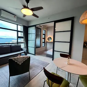 公寓 Jesselton Quay Kk Sea View Or View By Lovia, 亞庇